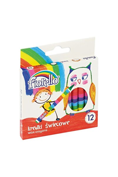 Fiorello Creioane cerate 170-1383, 12 culori, blister carton