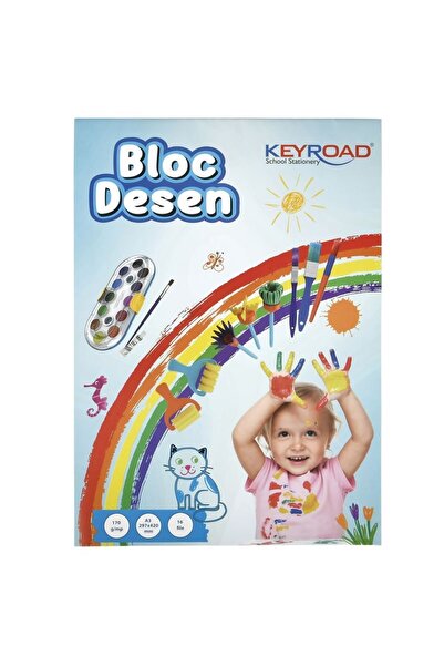 KEYROAD Bloc de desen A3 Keyroad, 16 file, 170g/mp