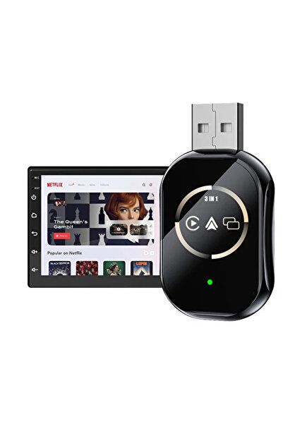 özgürce Araç Ekran Yansıtma Kit, Carplay, Android Auto, İOS Uyumu