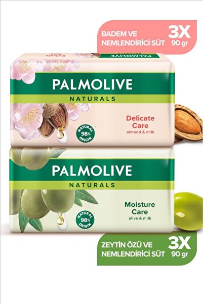 Palmolive Katı Sabun Badem & Zeytin 6x90 gr