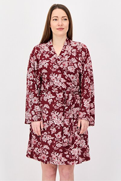 Thalia Sodi Women 2 Pcs Floral Print Sleeve Dress And Robe Set, Multicolor
