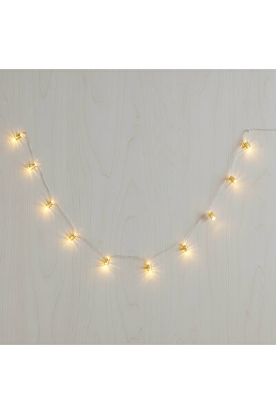 Generic Orla 3AA 10 LED Metal Carved Tube String Light - 172 cm