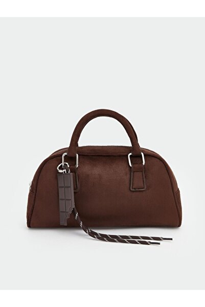 LC Waikiki Suede Look Women's Shoulder Bag