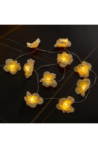 Generic Dux 10 Flowers Warm LED String Light