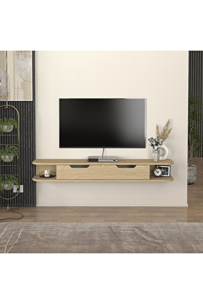 Generic Modulix Noland 1.5 Metre Wall Mounted TV Unit for TVs up to 75 inches