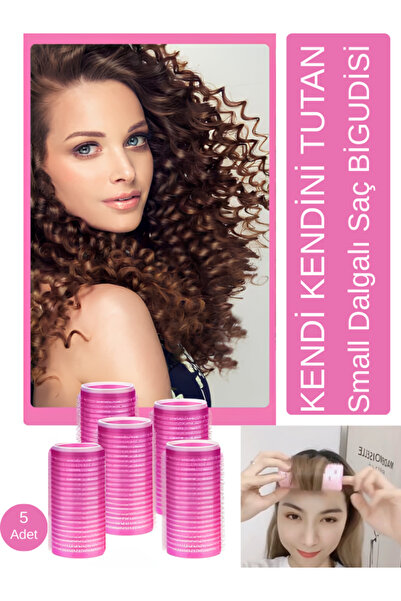 Hair Bigger Velcro Heatless Wave and Volumizing Professional Hair Styling Bigger Set Small 5pcs
