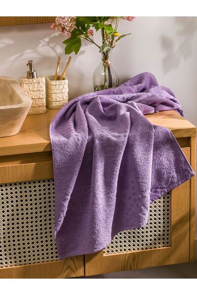 LC Waikiki Patterned Cotton Bath Towel 70X140 cm