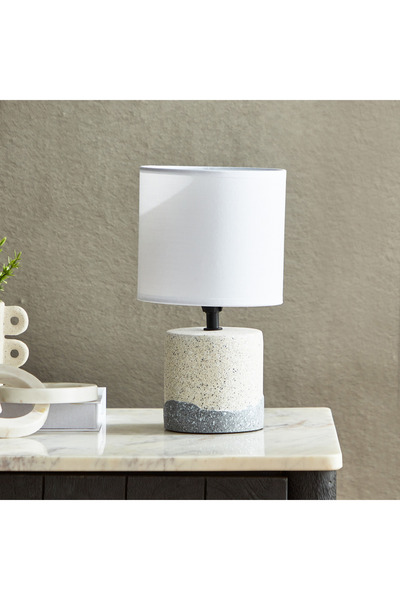Generic Caspian Cement Lamp - 15x15x27.5 cm