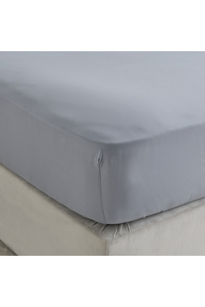 Generic Ferum Microfiber Queen Fitted Sheet - 150x200+36 cm
