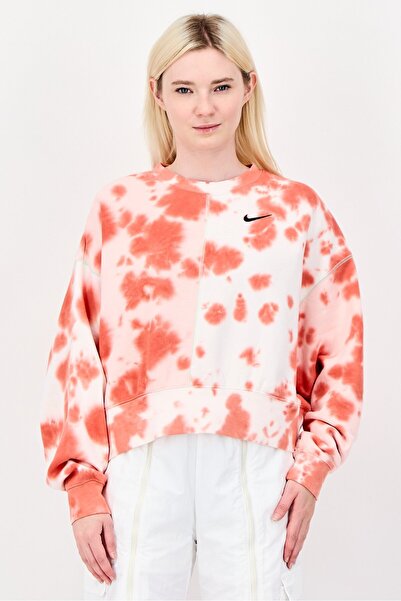 Nike Women Oversized Fit Long Sleeve Outdoor Sweatshirt, Multicolor
