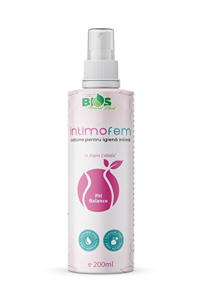 Bios Mineral Plant INTIMOFEM – Lotiune pentru Igiena Intima, 200 ml