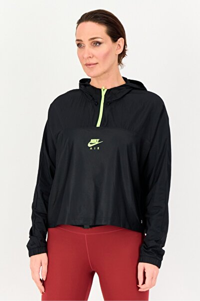 Nike Women Sportswear Fit Long Sleeve Running Jacket, Black