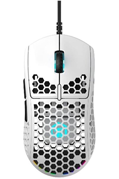 Generic ماوس GAMERTEK GM16 فائق الخفة والدقة، أبيض
