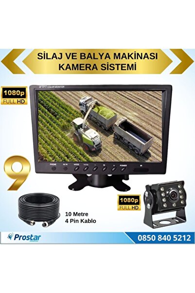 özgürce Traktör Balya Silaj Makinası Kamera Sistemi, Ahd 1080p Full HD, Tak v...