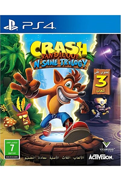 Generic Crash Bandicoot N-Sane Trilogy (Ps4) (KSA Version)
