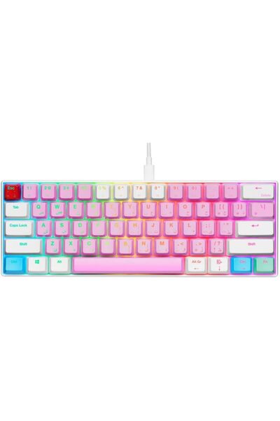 Generic GAMERTEK GK60 MINI KEYBOARD PRO - COTTON CANDY