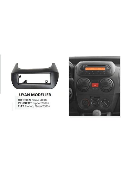 özgürce Fiorino İçin Şık ve Dayanıklı Oto Teyp Çerçevesi