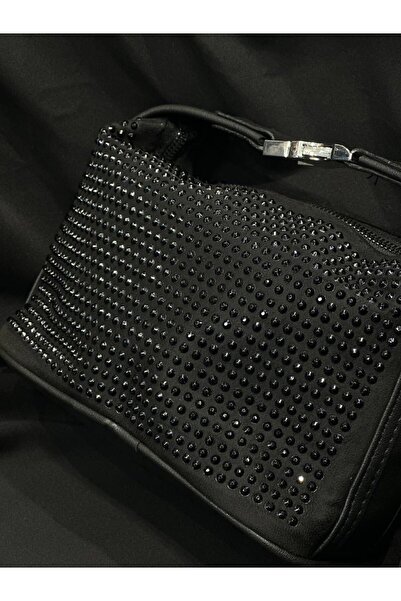 Fiori حقيبة كتف نسائية مرصعة بالأحجار