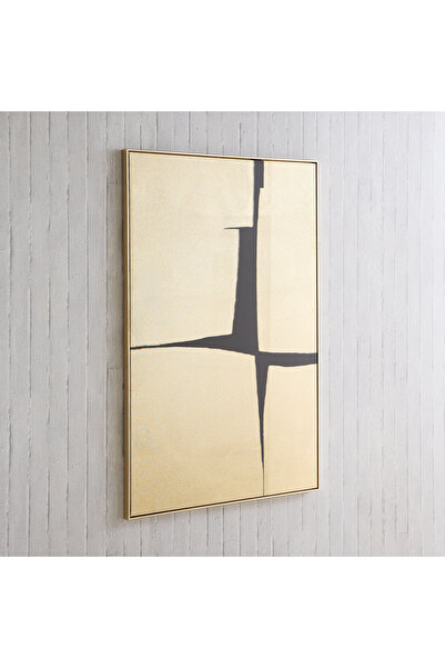 Generic Orson 60% Hand-Painted Abstract Framed Canvas Wall Art - 80x3x120 cm