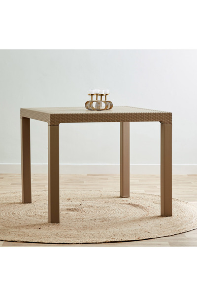 Generic Vera Briston 4-Seater Rattan Table