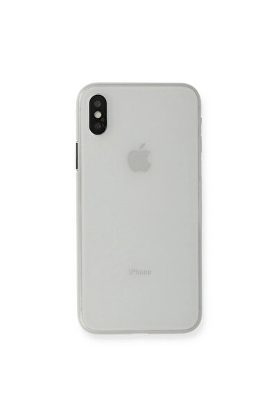 xirshop حافظة آيفون Xs ماكس من البولي بروبيلين، غطاء رفيع للغاية - أبيض