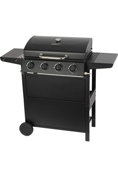 Strend Pro Garden barbecue, rectangular grill, gas, 4 burners, with wheels, l...