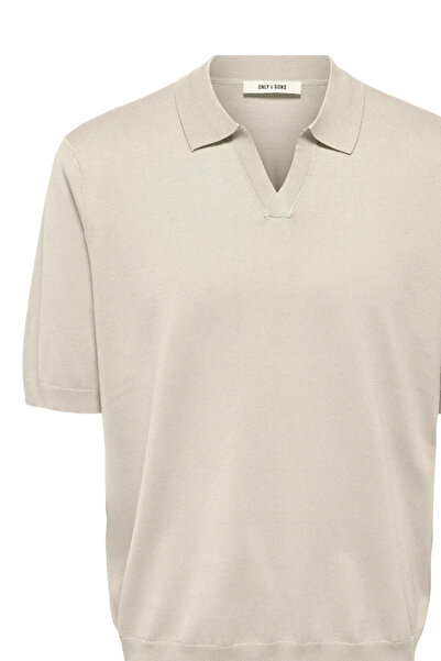 Only & Sons Men's Light Silver Gray T-Shirt 22036158