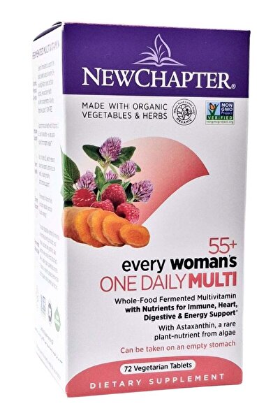 New Chapter Every Woman's 1 Daily 55+ Vegetarian Tablets 72's