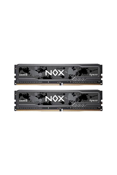 Apacer Nox 32Gb 2X16Gb 6000Mhz Cl38 Ddr5 (Ah5U32G60C622Mbaa-2) Gaming Pc Ram Kit