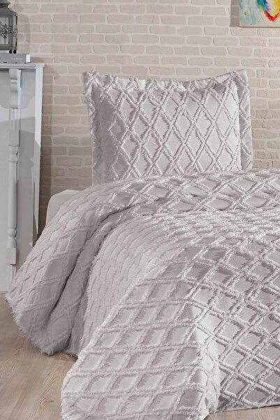 DANTEELHOME Vanessa 2-Piece Single Pique Set Gray