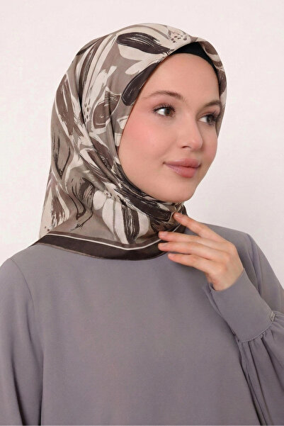 Bonjela Soft Scarf Clover Pattern Mink