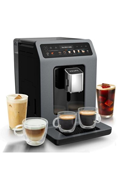 Krups Espressor Evidence Hot & Cold EA898GF0 Gri