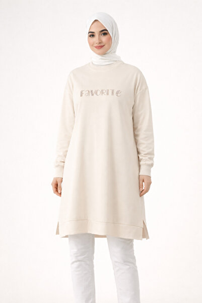 Günpa Collection Günpa 275-02-26 Stone Printed Long Tunic – Comfortable Fit, ...