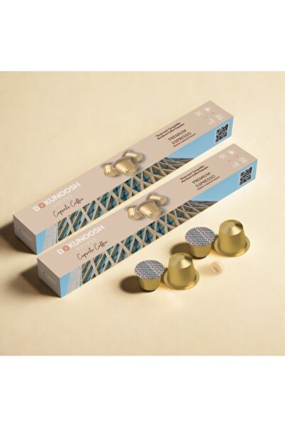 Dokunoosh Nespresso @ %100 uyum Garantisi , Aluminium Kapsül Kahve 2 li Set -...