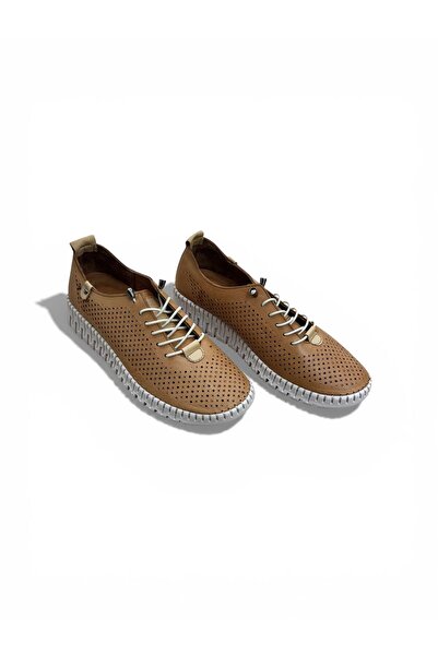 PATRON SHOES حذاء كاجوال نسائي من الجلد الطبيعي