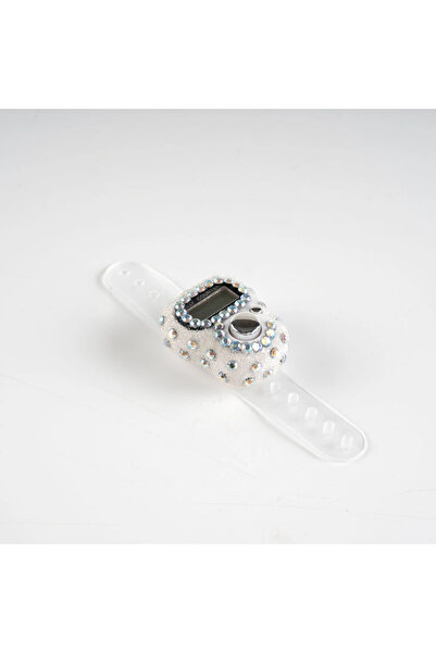 Tally Counter Zikirmatik cu nisip și mărgele (Alb)