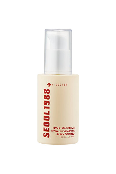 KSECRET K-Secret SEOUL 1988 Serum : Retinal Liposome 2% + Black Ginseng - Kır...