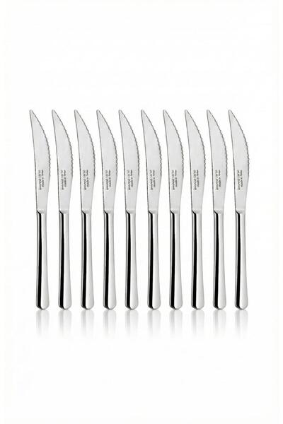İMMO HOME İmmo Steak Knife Ultra Sharp 10 Pieces