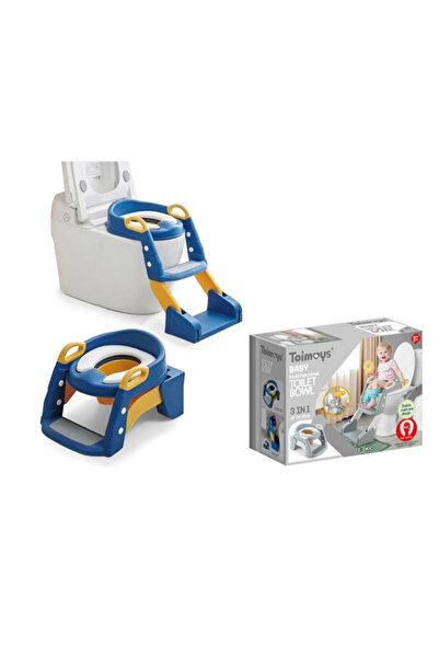 GHEMOTOC Stepped toilet seat reducer for children, GHEMOTOC®, blue