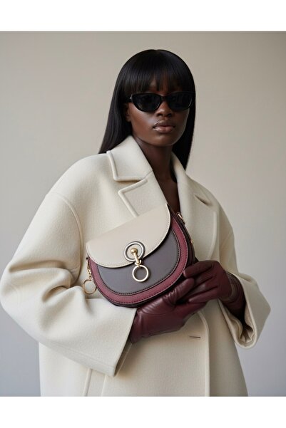 Sister in Love Klipsli Çapraz Mini Tote Çanta