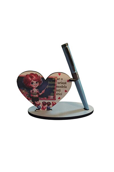 magazinu de gravura Personalized pen holder with the text Best Educator – Edu...