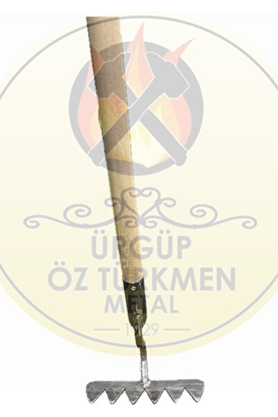 ürgüp öz türkmen metal 1929 6 Dişli Avrupa Tipi Bahçe Çapası