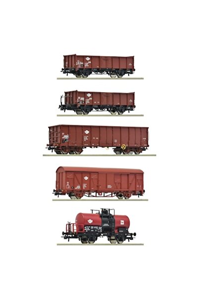 Roco Set de 5 vagoane de marfă, MAV, H0