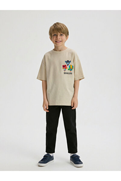 ALYAKİDS Boys' Brawlers Stars Game Themed 100% Cotton Comfortable Fit Kids T-...