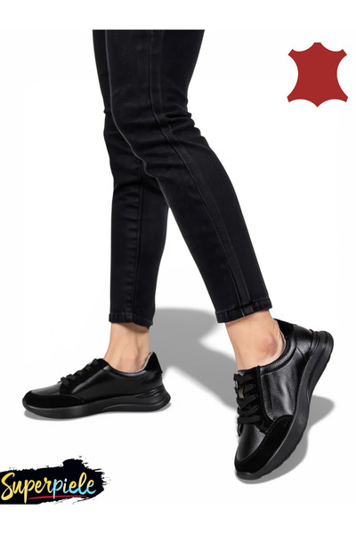 ANGEL BLUE women's casual shoes made of Genuine Leather with Suede , lace-up ...