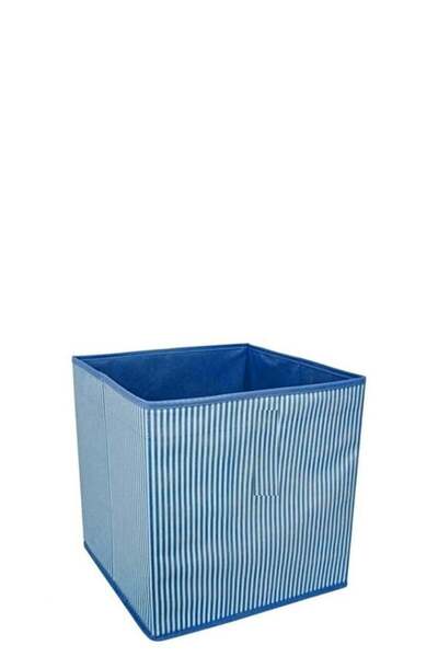 Lisinya Multi-Purpose Closet Organizer Box - Blue Striped - Tygoo