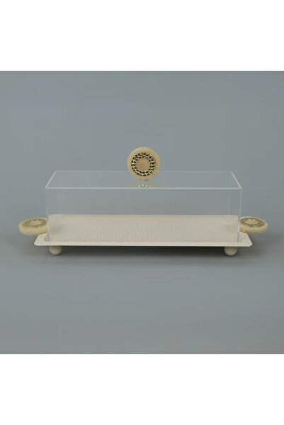 Generic Serving Plate with Acrylic Cover - 40*13*17 cm