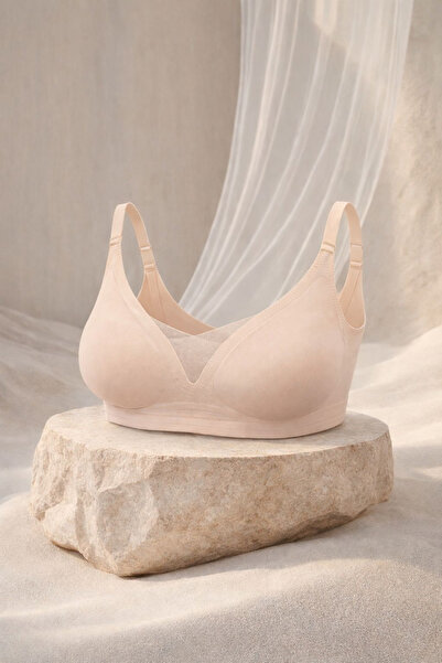 Cansoy Laser V detalj, debeo remen, kožni grudnjak bez podstave (804W)