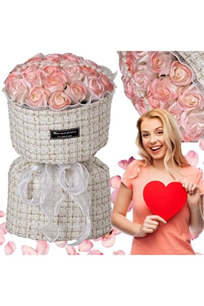 Optim Solution Set of 21 Soap Roses with LED Lights