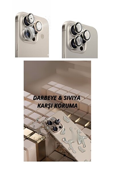 Lisinya iPhone 16 Pro Max Camera Lens Protector Natural - Tygoo